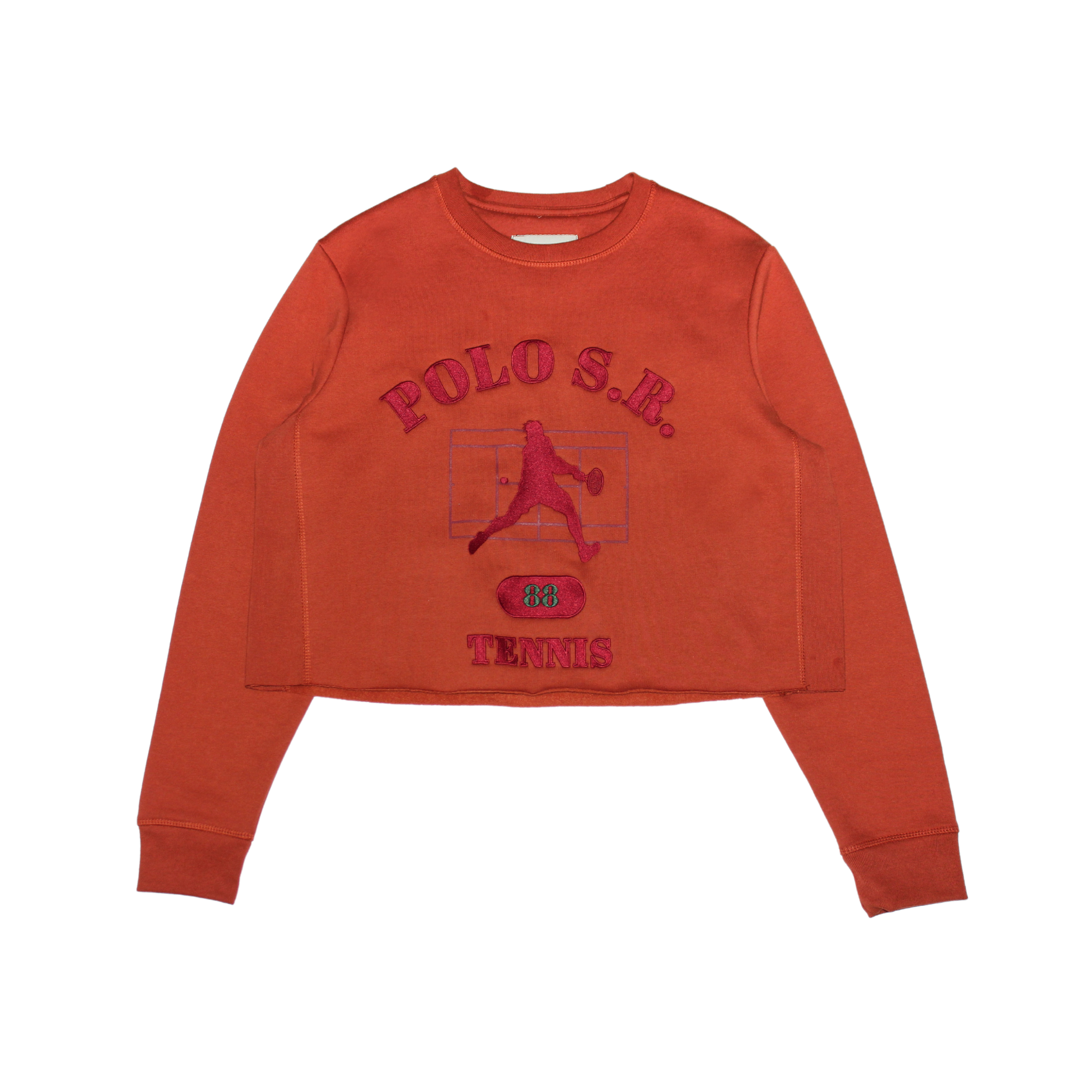 POLO S.R. CROP SWEATER