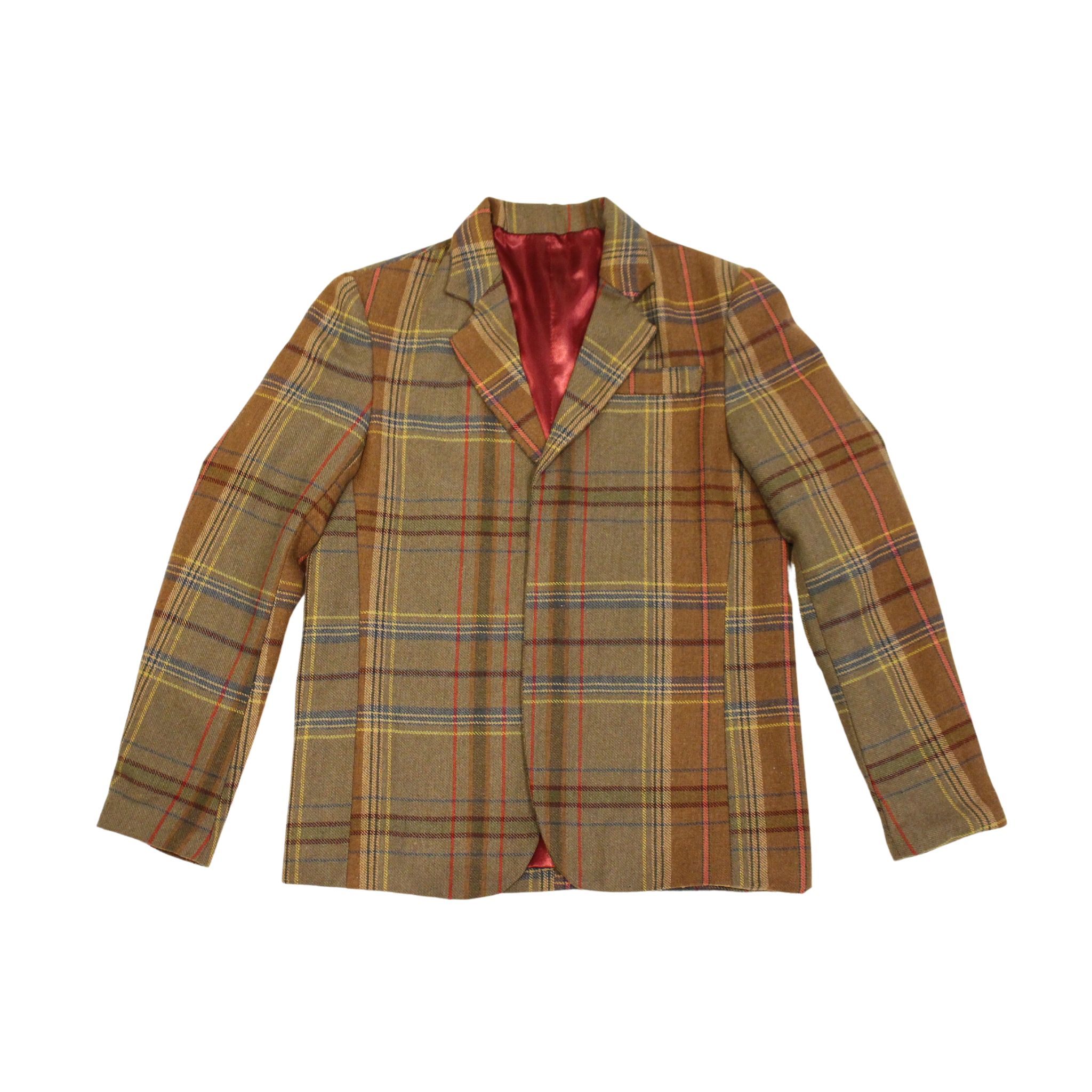 PLAID TAILOR JACKET