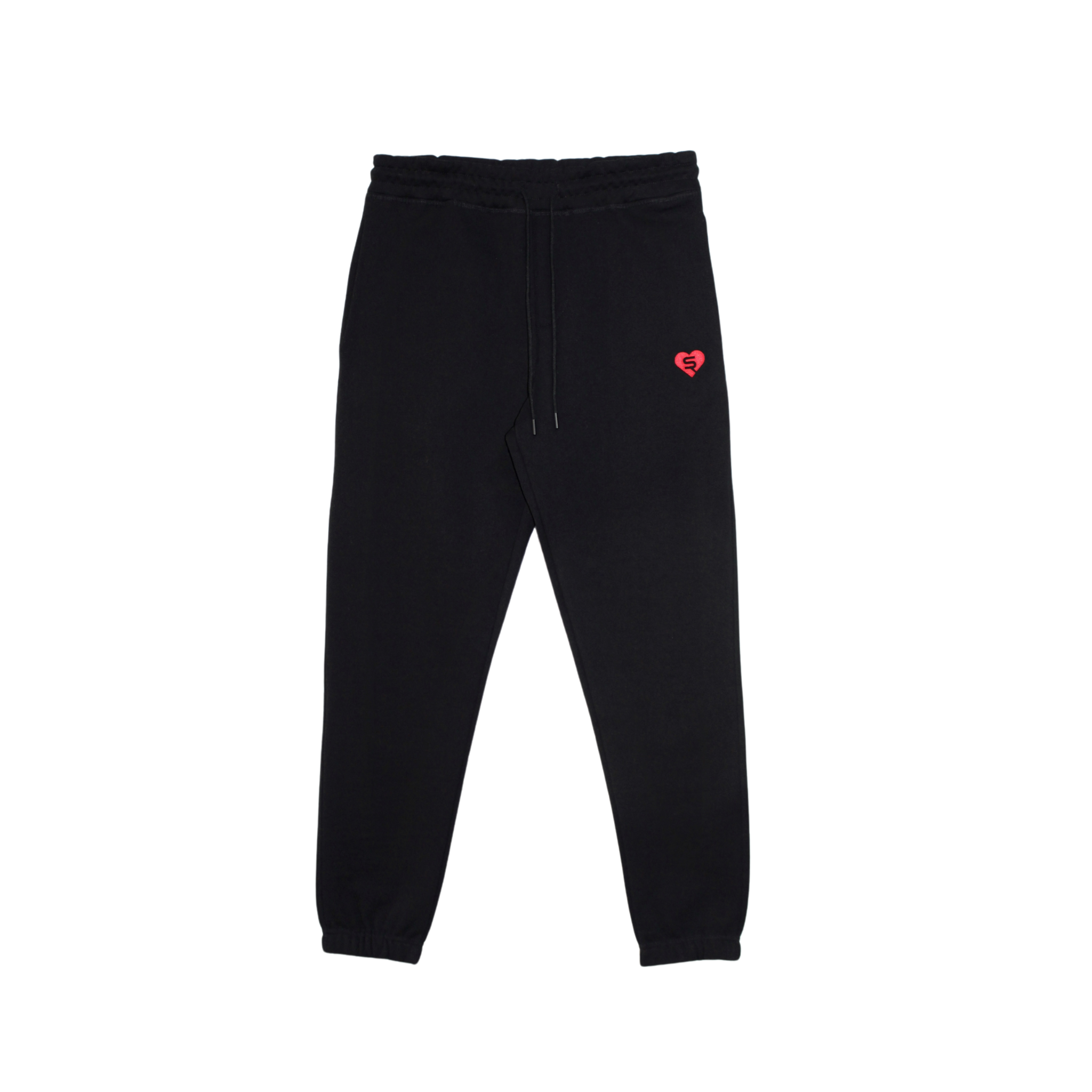 SR BLACK HEAVY FLEECE SWEATPANT