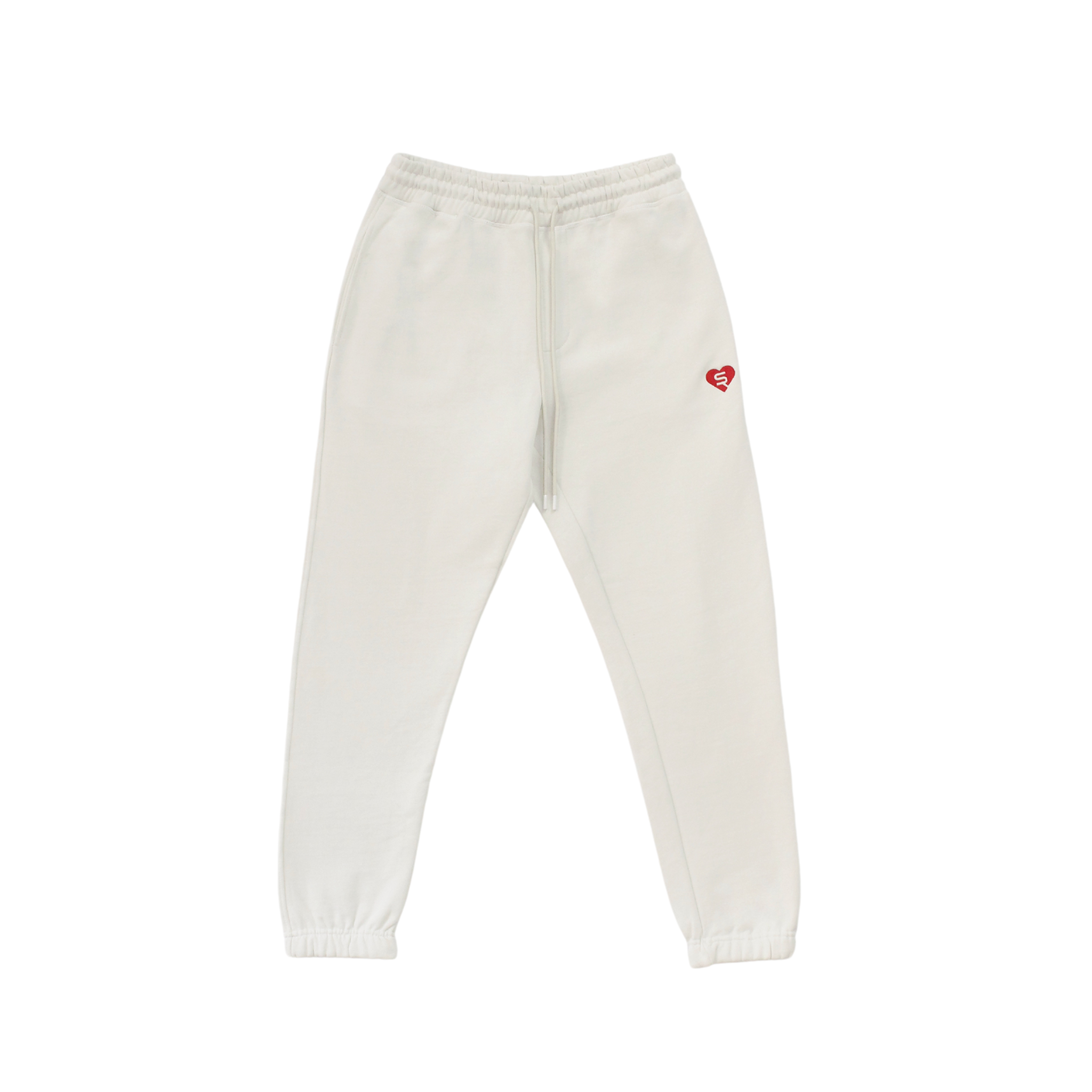 SR IVORY HEAVY FLEECE SWEATPANT